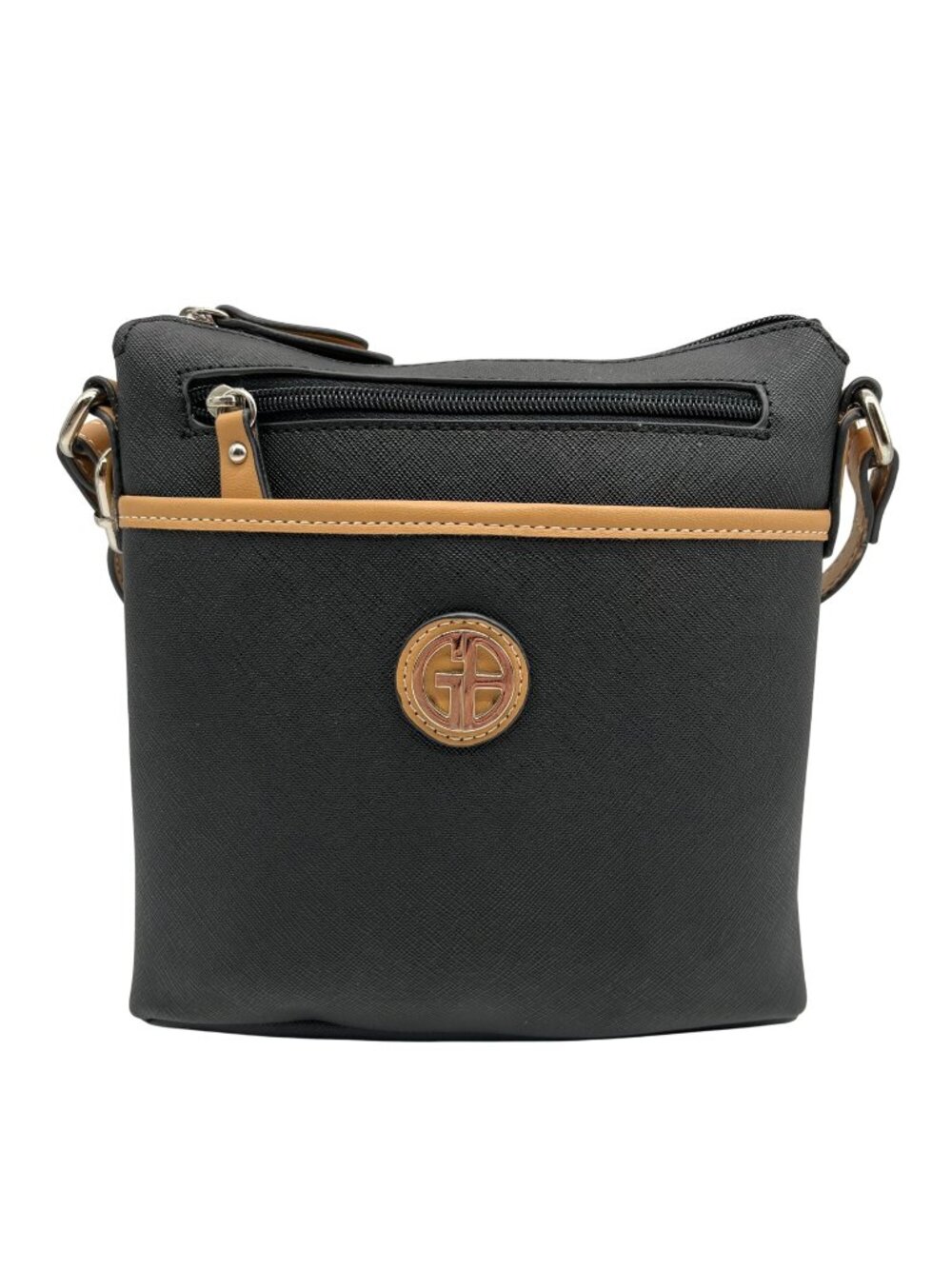 Giani Bernini Black North South Crossbody Bag